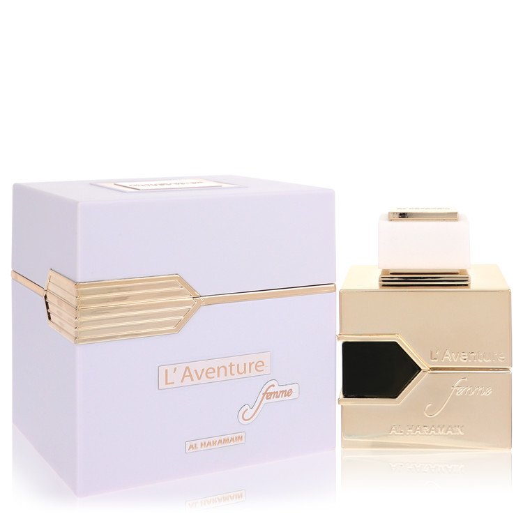 L'aventure Femme by Al Haramain Eau De Parfum Spray 3.3 oz L'aventure Femme by Al Haramain Eau De Parfum Spray 3.3 oz